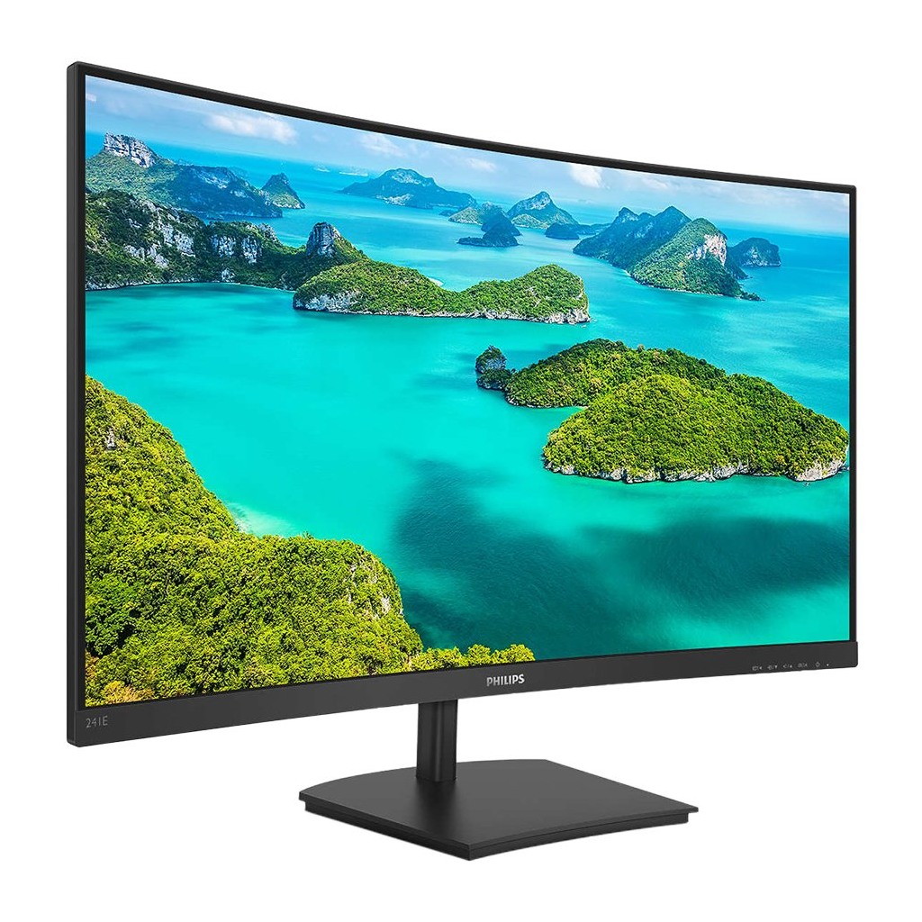 Monitor LED Philips 241E1SCA/00 E-line 23.6'' 1920x1080 75Hz 16:9 Curved 1500R VA AntiGlare 3H 3000:1