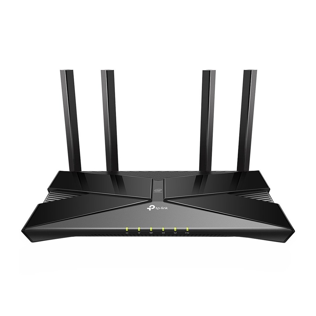 TP-Link AX3000 Wi-Fi 6 Router Dual-Core CPU 2402Mbps at 5GHz+574Mbps at 2.4GHz5 Gigabit Ports1 USB