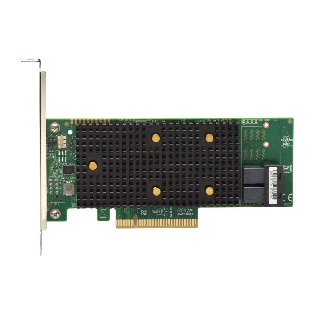 Lenovo ThinkSystem 430-8i SAS/SATA 12Gb HBA host bus adapters for internal storage connectivity in ThinkSystem