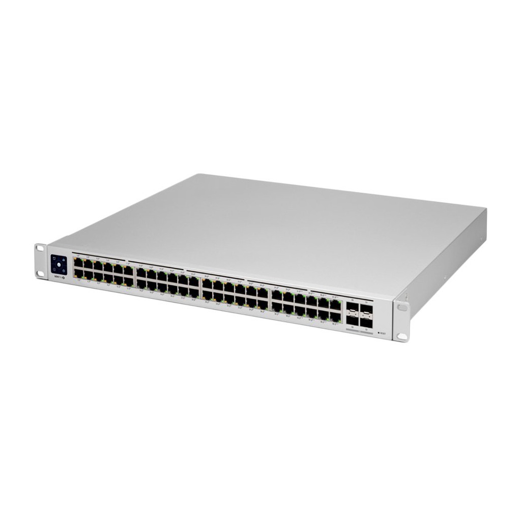 UniFi 48Port Gigabit Switch with 802.3bt PoE Layer3 Features and SFP+