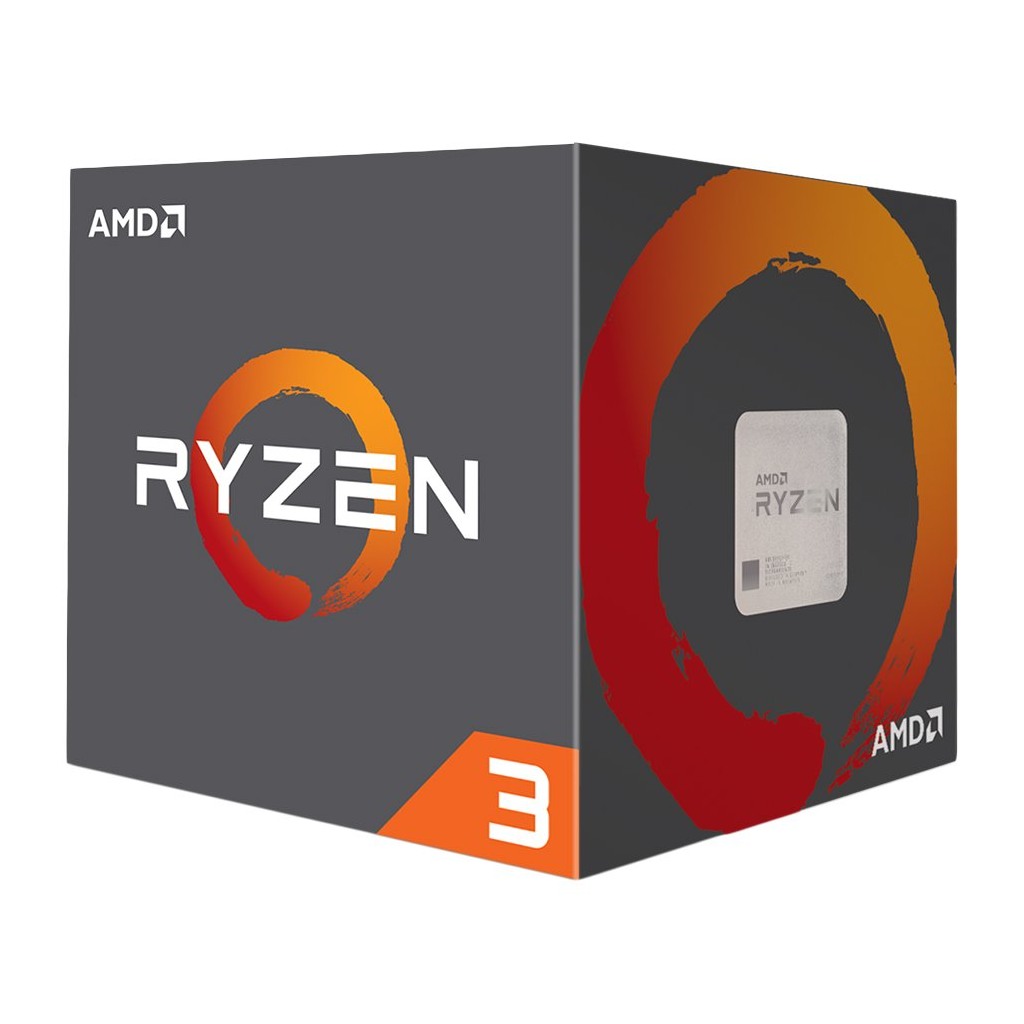 AMD Ryzen 3 3100 Desktop CPU - 4 Jezgre, 8 Niti, 3.9GHz, 18MB Cache, 65W, AM4, Wraith Stealth Cooler