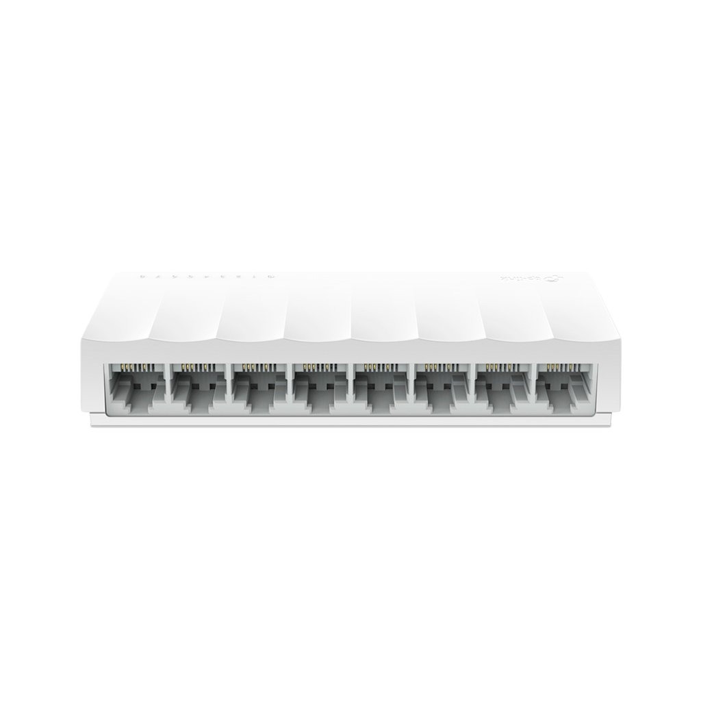 TP-Link LiteWave 8-Port 10/100Mbps Desktop Switch 8 10/100Mbps RJ45 Ports Desktop Plastic Case Green Ethernet