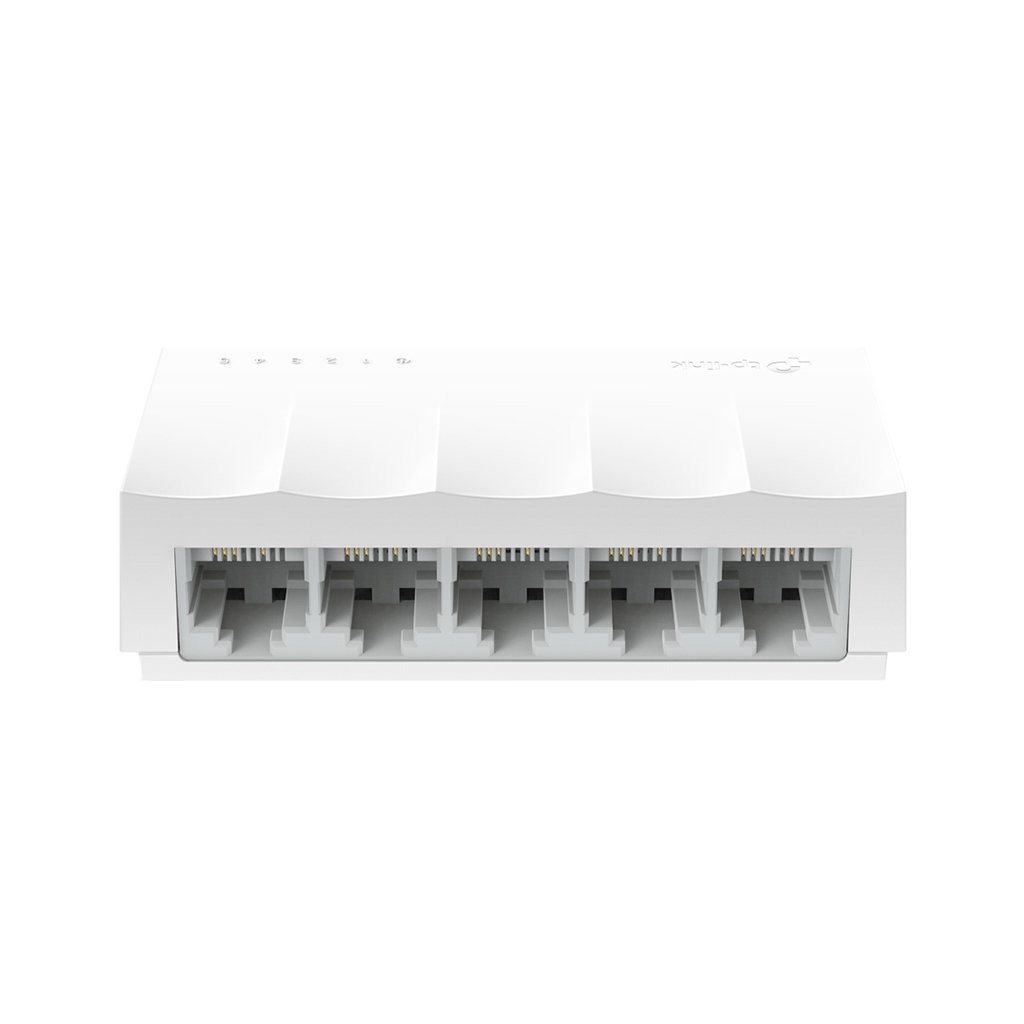 TP-Link LiteWave 5-Port 10/100Mbps Desktop Switch 5 10/100Mbps RJ45 Ports Desktop Plastic Case Green Ethernet