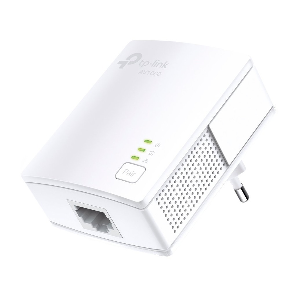 TP-Link AV1000 Powerline Starter Kit Broadcom 1 Gigabit Port 1000Mbps Powerline HomePlug AV New PLC