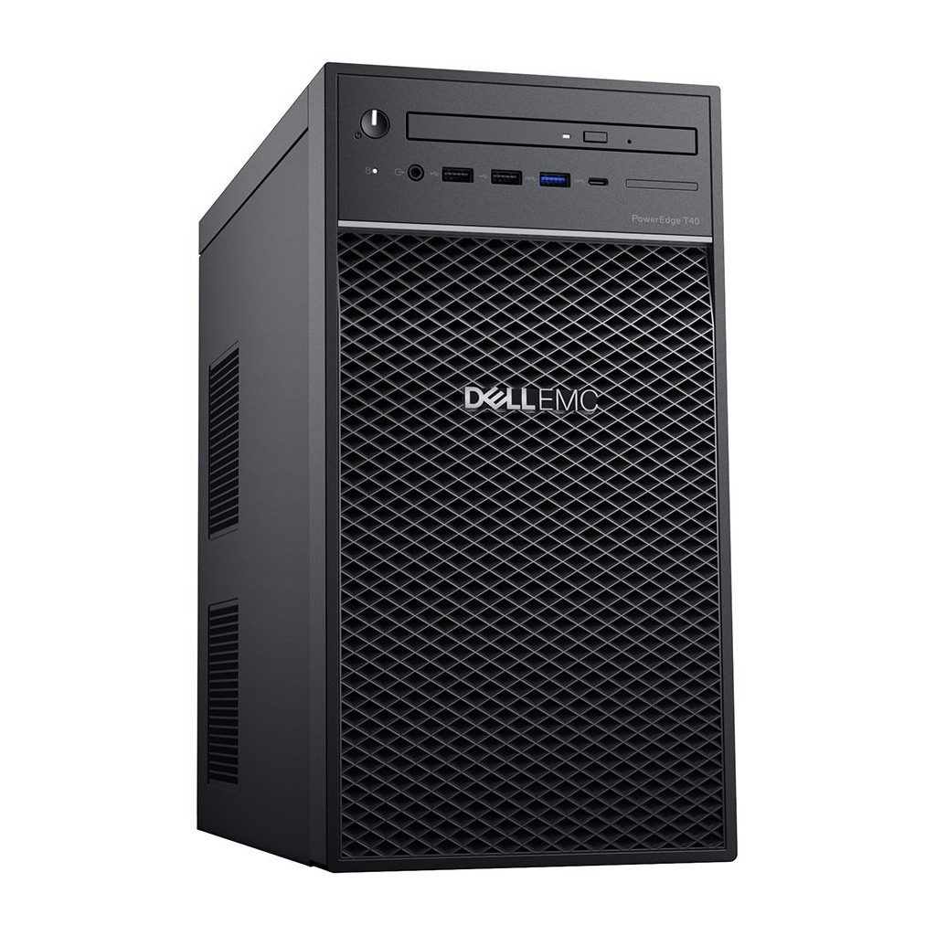 DELL EMC PowerEdge T40 BTX 3x 3.5in Intel Xeon E-2224G 3.5GHz 8M cache 4C/4T turbo