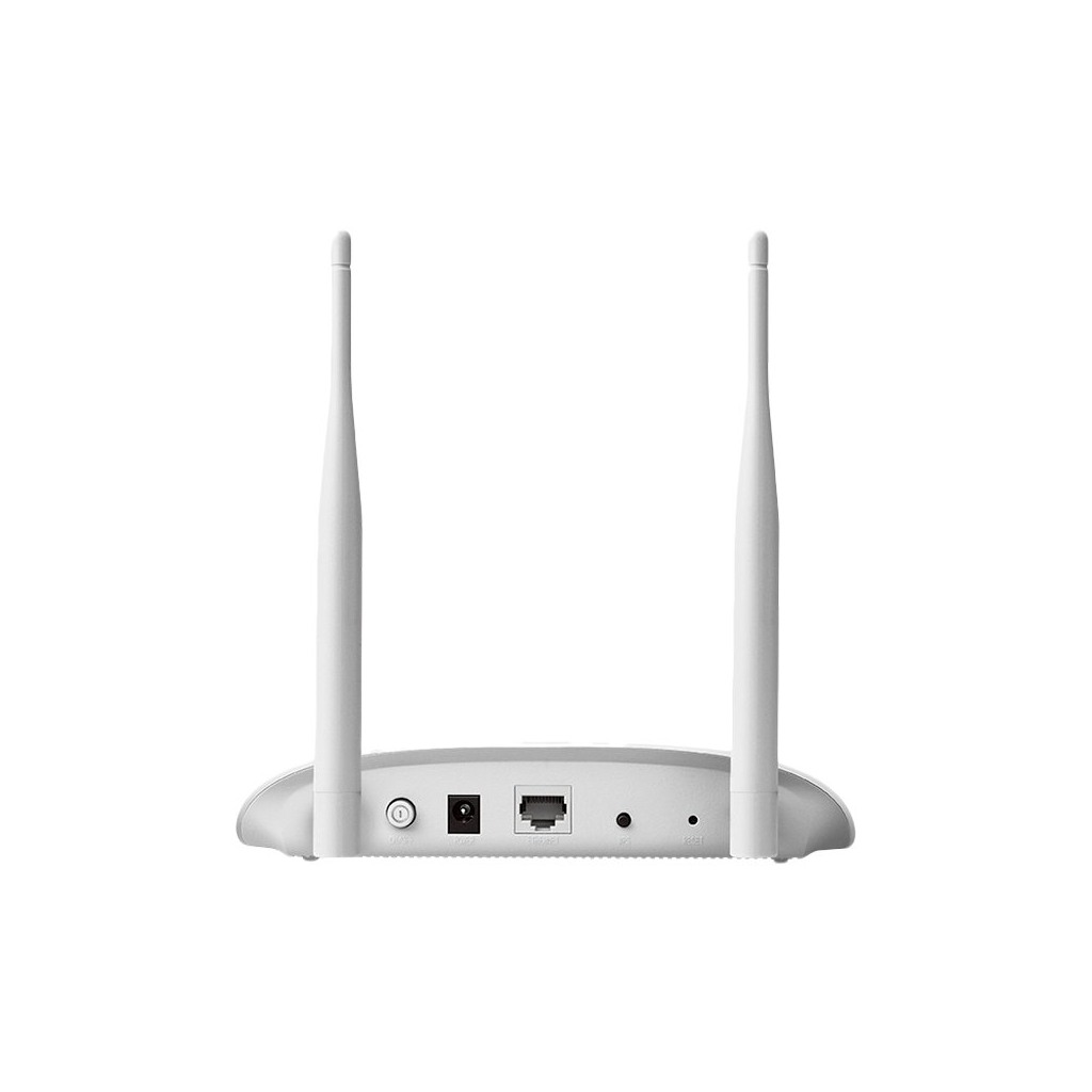 TP-Links N300 Wi-Fi Access Point  300Mbps at 2.4GHz 802.11b/g/n  1 10/100M Port Passive