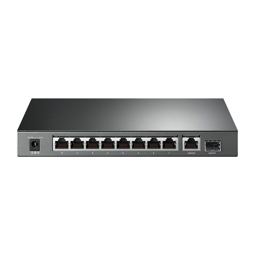 TP-Link SG1210P 10-Port Gigabit PoE+ Switch 8 Gigabit PoE+ Ports 1 Gigabit RJ45 Ports and