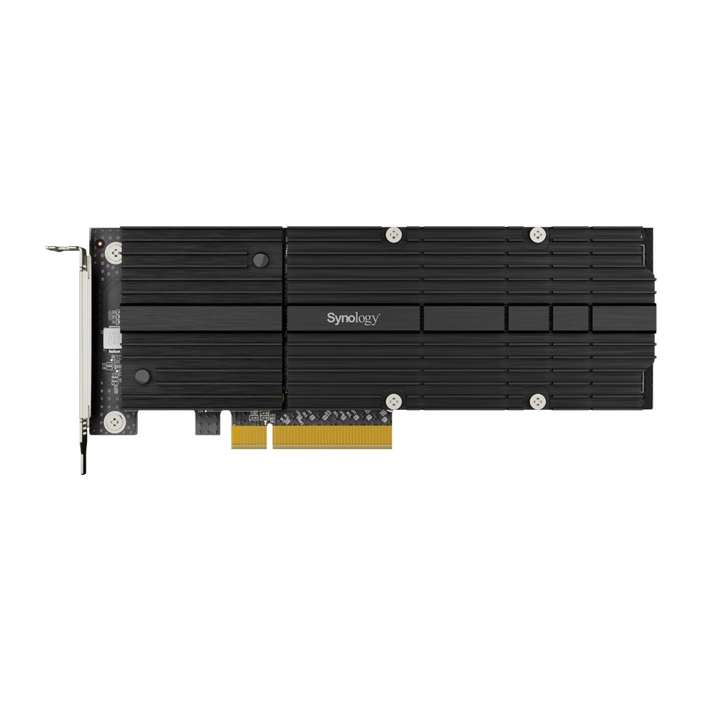 Synology M2D20 Dual-slot M.2 SSD adapter card for cache acceleration; PCIe 3.0 x8; PCIe NVMe;