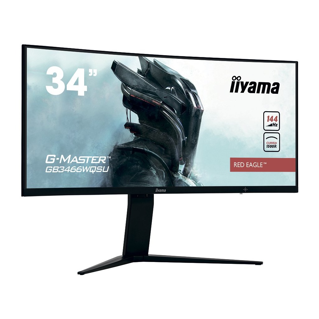 IIYAMA Monitor 34" UW Pro-Gaming G-Master Red Eagle 1500R Curved 144Hz VA panel 3440x1440 21:9