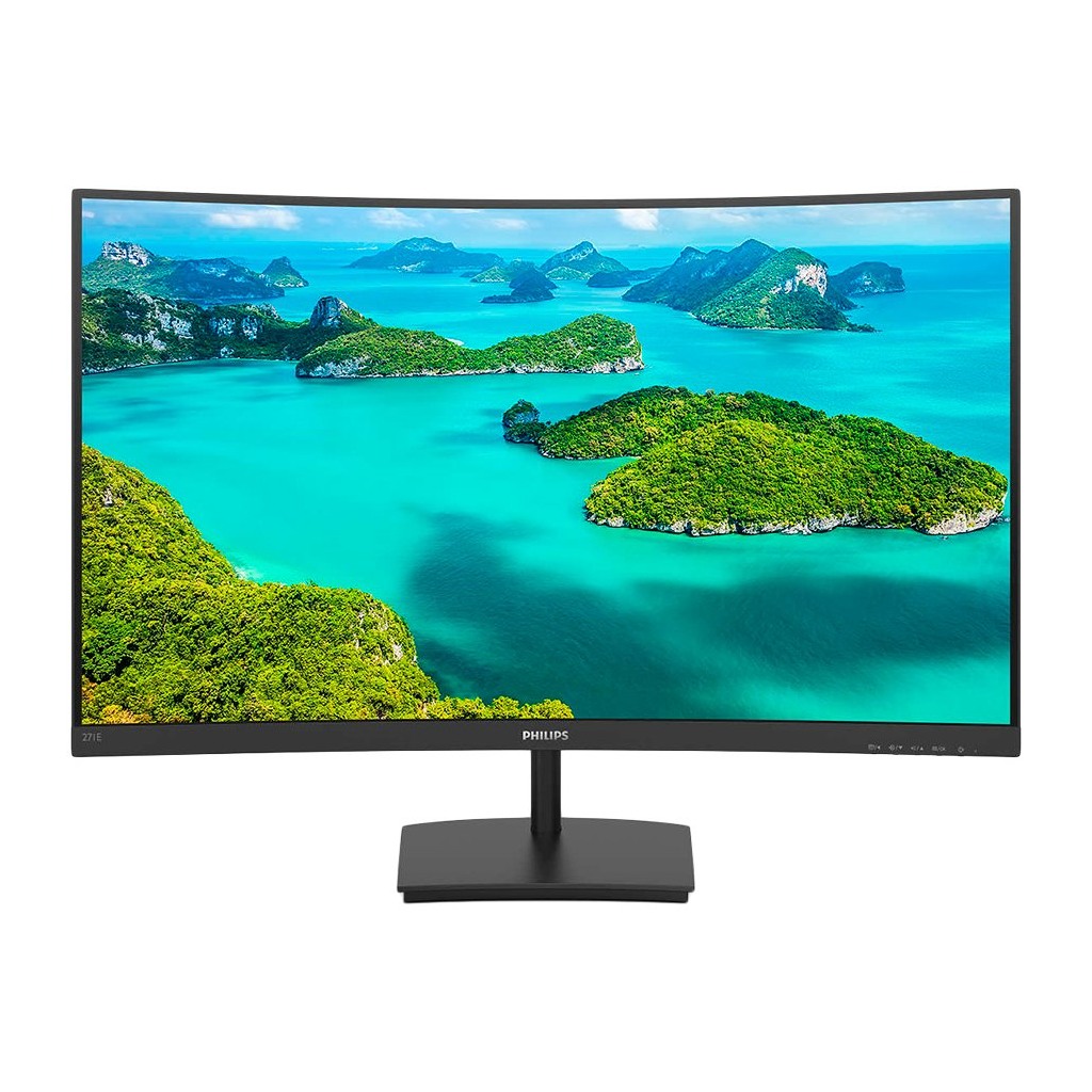 Monitor 27" Philips 271E1SCA/0001 Black VA 16:9 1920x1080 4ms 250 cd/m2 3000:1 D-Sub HDMI 3Wx2