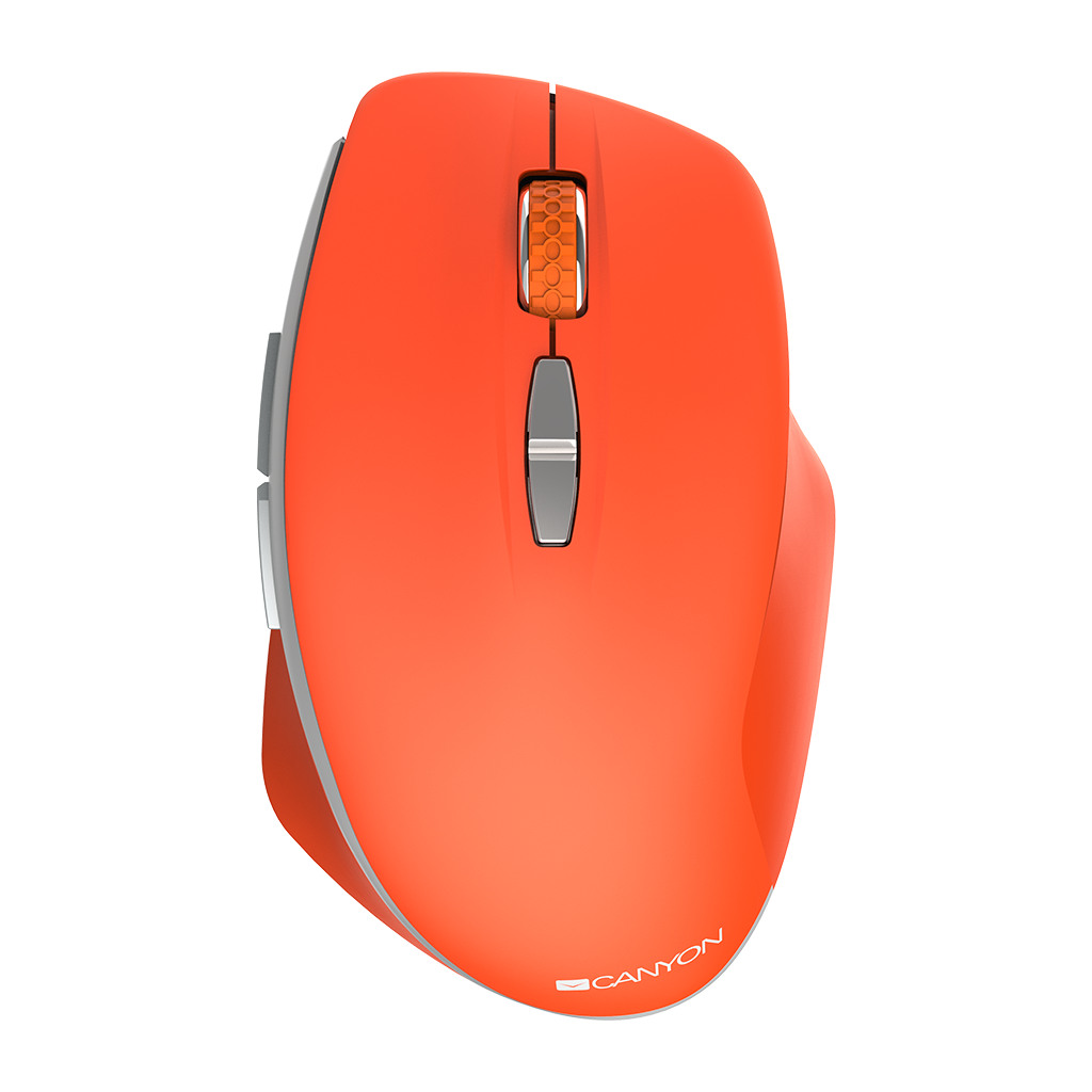 CANYON MW-21 2.4 GHz  Wireless mouse with 7 buttons DPI 800/1200/1600 Battery:AAA*2pcs  Red