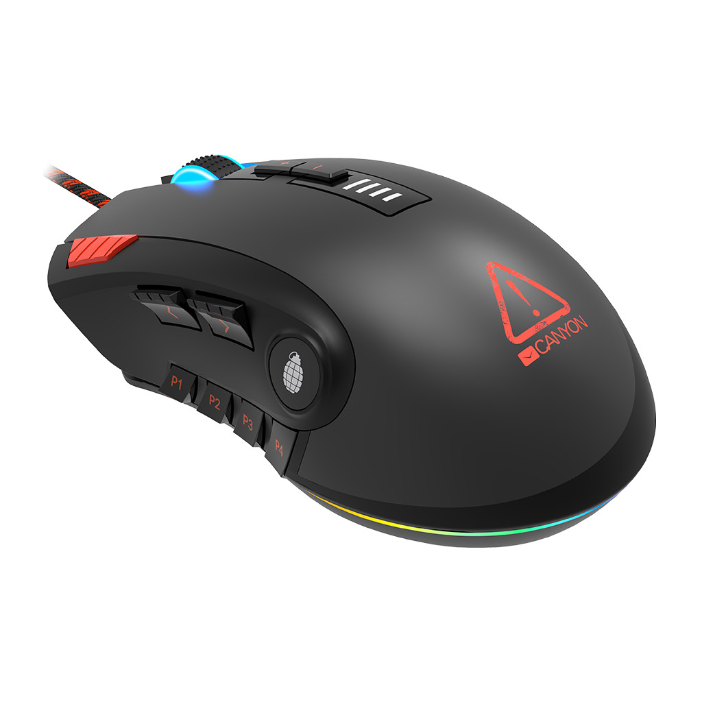 CANYON Merkava GM-15Gaming Mouse with 12 programmable buttons Sunplus 6662 optical sensor 6 levels of - Image 4