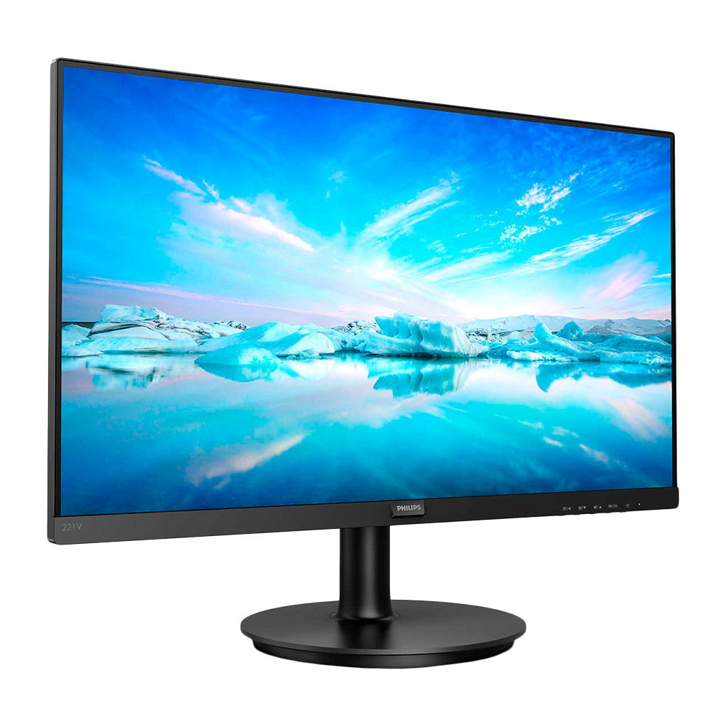 Monitor 21.5'' Philips 221V8A/00 Black VA 16:9 1920x1080 4ms 200 cd/m2 4000:1 D-Sub HDMI 2Wx2