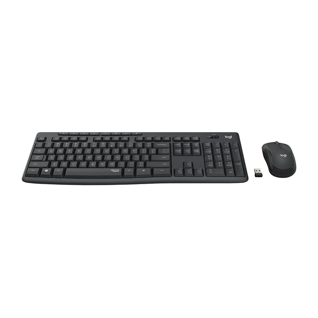 LOGITECH Tastatura i Miš MK295 Silent Wireless Combo - GRAPHITE