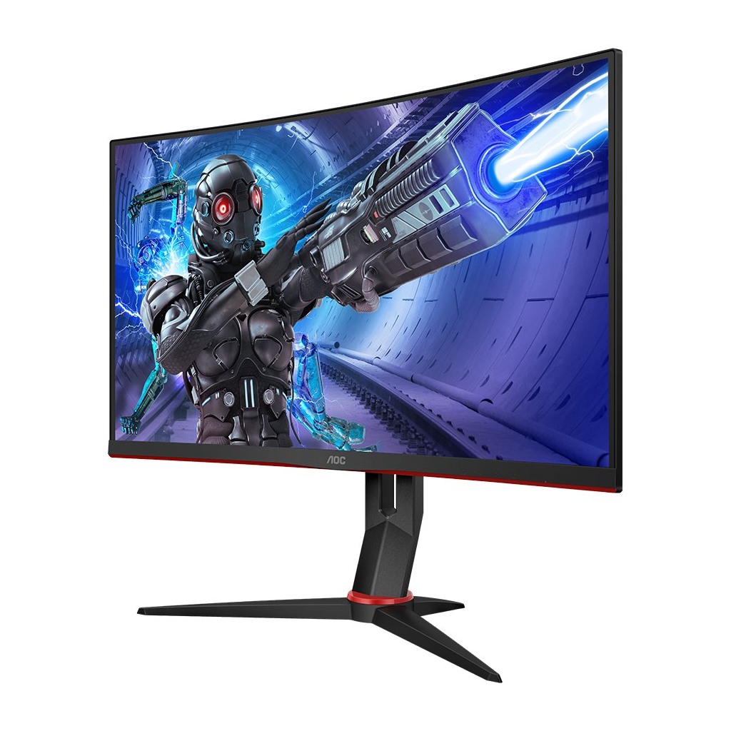 AOC Monitor 27" C27G2ZU/BK 240Hz Gaming Black-Red VA 16:9 1920x1080 240Hz 1ms 300 cd/m2 3000:1