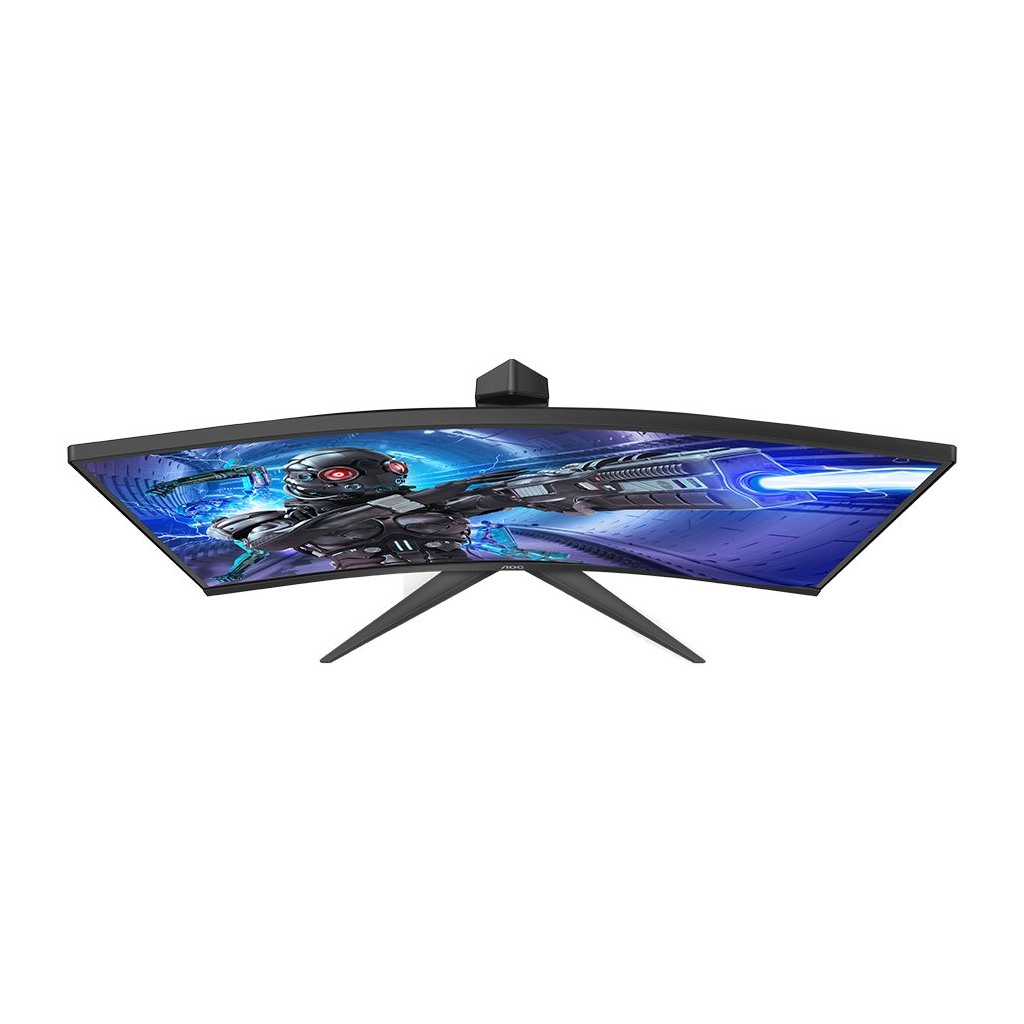 AOC Monitor 27" C27G2ZU/BK 240Hz Gaming Black-Red VA 16:9 1920x1080 240Hz 1ms 300 cd/m2 3000:1