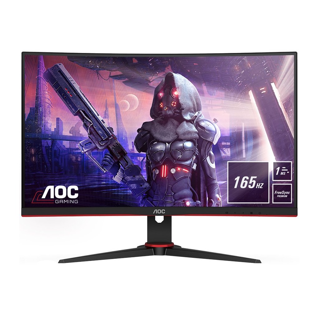 AOC Monitor LED C27G2AE Gaming  Curved 165Hz 27“ 16:9 1920x1080 VA 165Hz 250 cd/m²