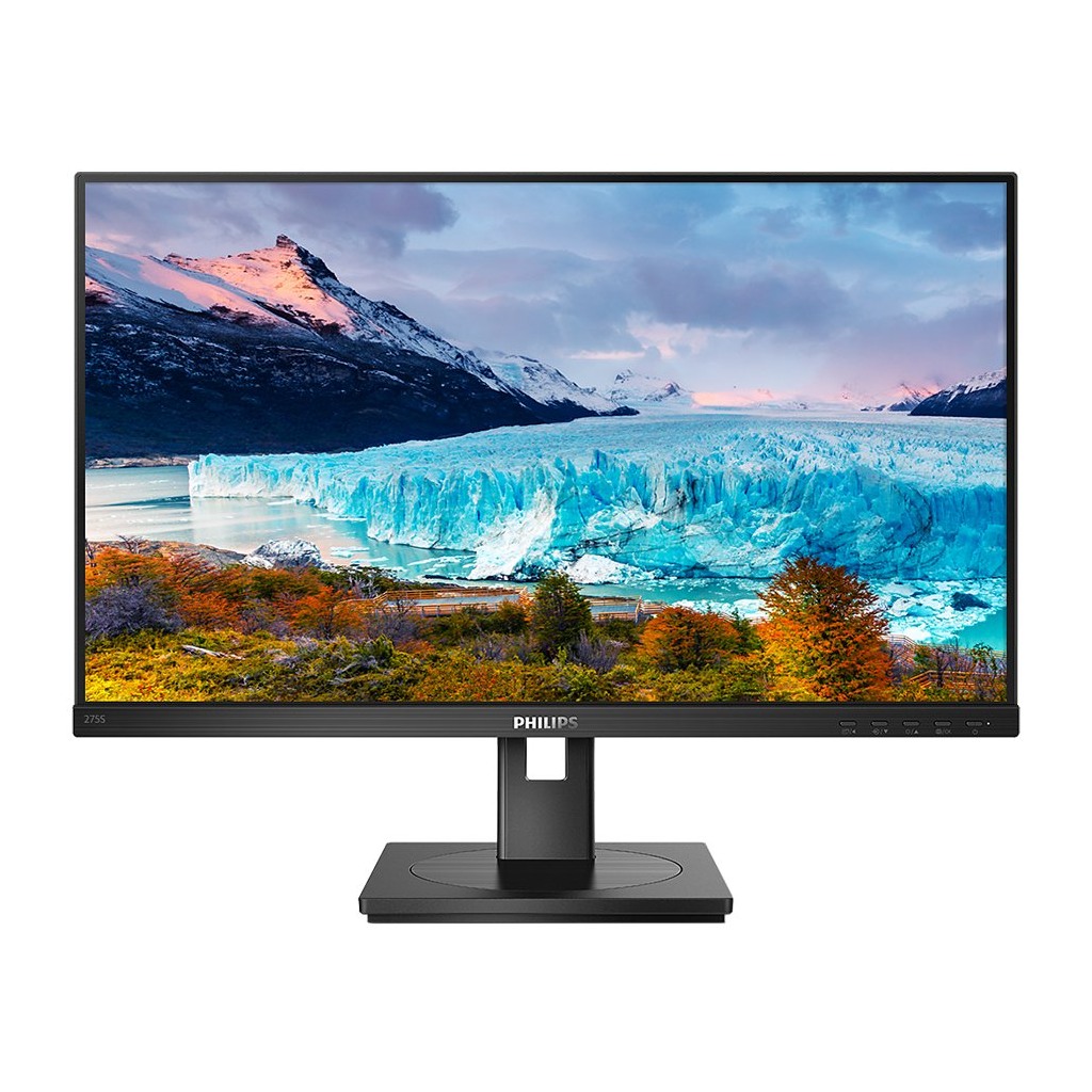 Monitor 27'' Philips 275S1AE/00 Black IPS 16:9 2560x1440 4ms 300 cd/m2 1000:1 DVI HDMI DP