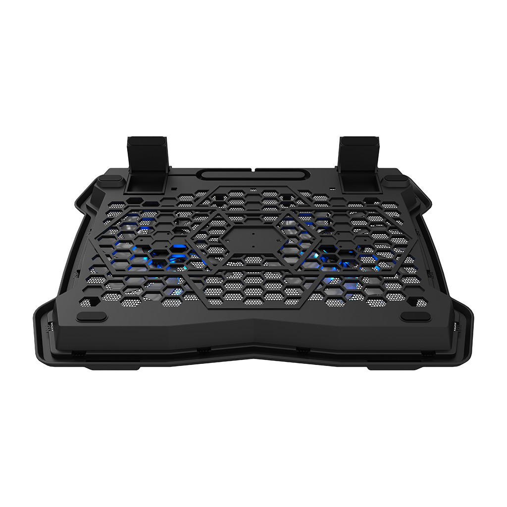 CANYON NS03 Cooling stand dual-fan with 2x2.0 USB hub support up to 10”-15.6” laptop ABS - Image 2