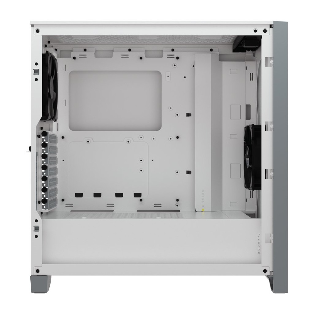 CORSAIR 4000D Tempered Glass Mid-Tower ATX Case — White - Image 3