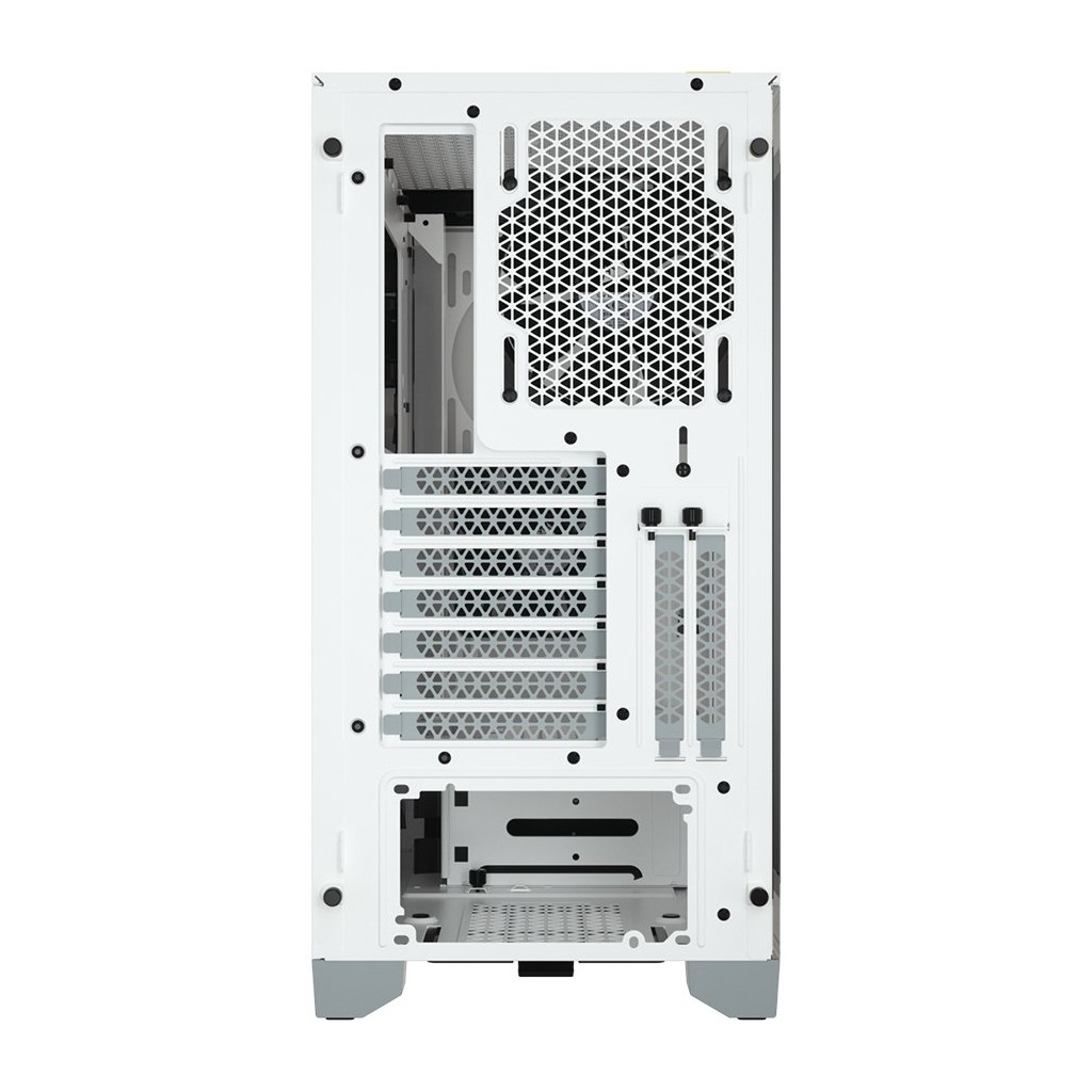 CORSAIR 4000D Tempered Glass Mid-Tower ATX Case — White - Image 4