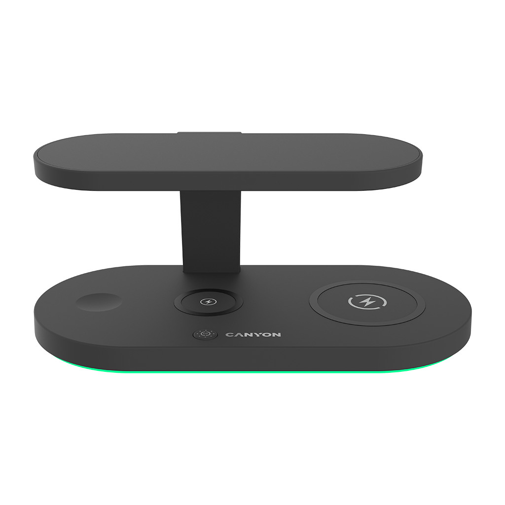 CANYON WS-501 5in1 Wireless charger with UV sterilizer with touch button for Running water light