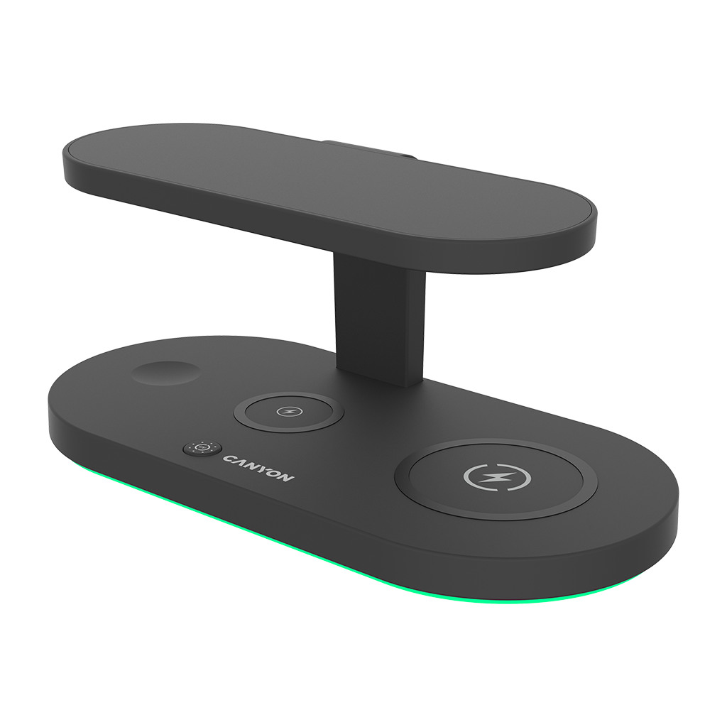 CANYON WS-501 5in1 Wireless charger with UV sterilizer with touch button for Running water light - Image 2