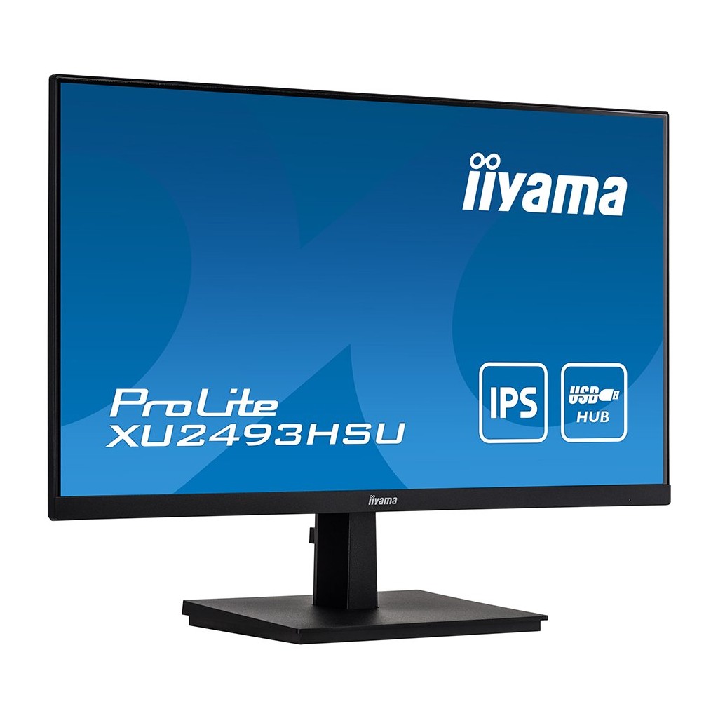 iiyama 24" ETE IPS-panel 1920x1080 4ms 250cd/m² Speakers VGA HDMI DisplayPort USB-HUB 238" VIS - Image 3