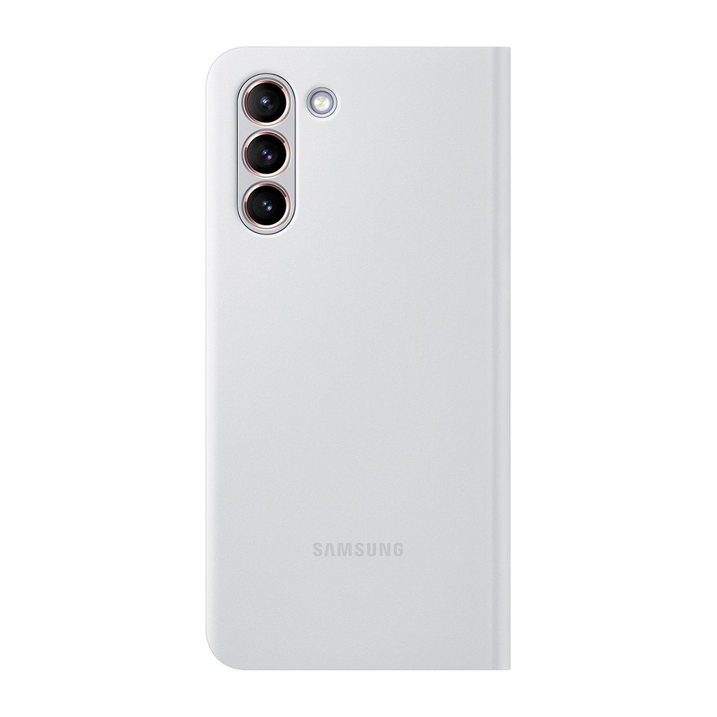 Samsung Galaxy S21 LED View Cover Light Gray - Image 2