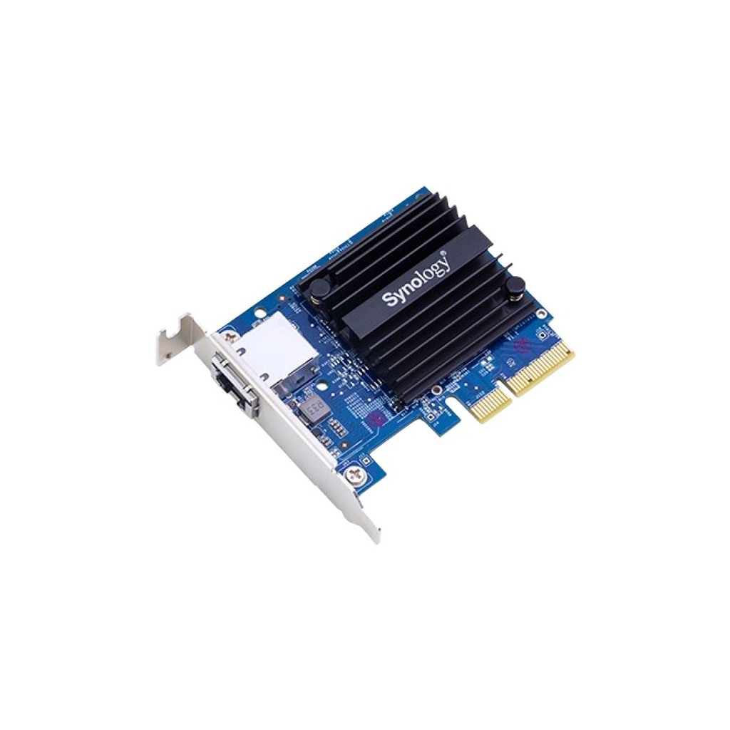 Synology E10G18-T1 Single-port high-speed 10GBASE-T/NBASE-T add-in card for Synology servers PCIe 3.0 x4 Low Profile