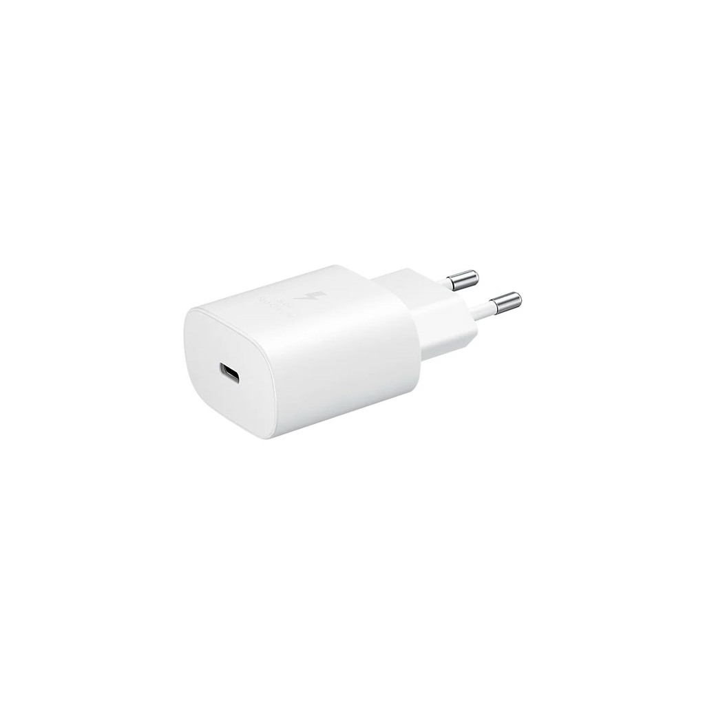 Samsung 25W Ultra Fast USB-C Wall Charger White cable included - Image 2