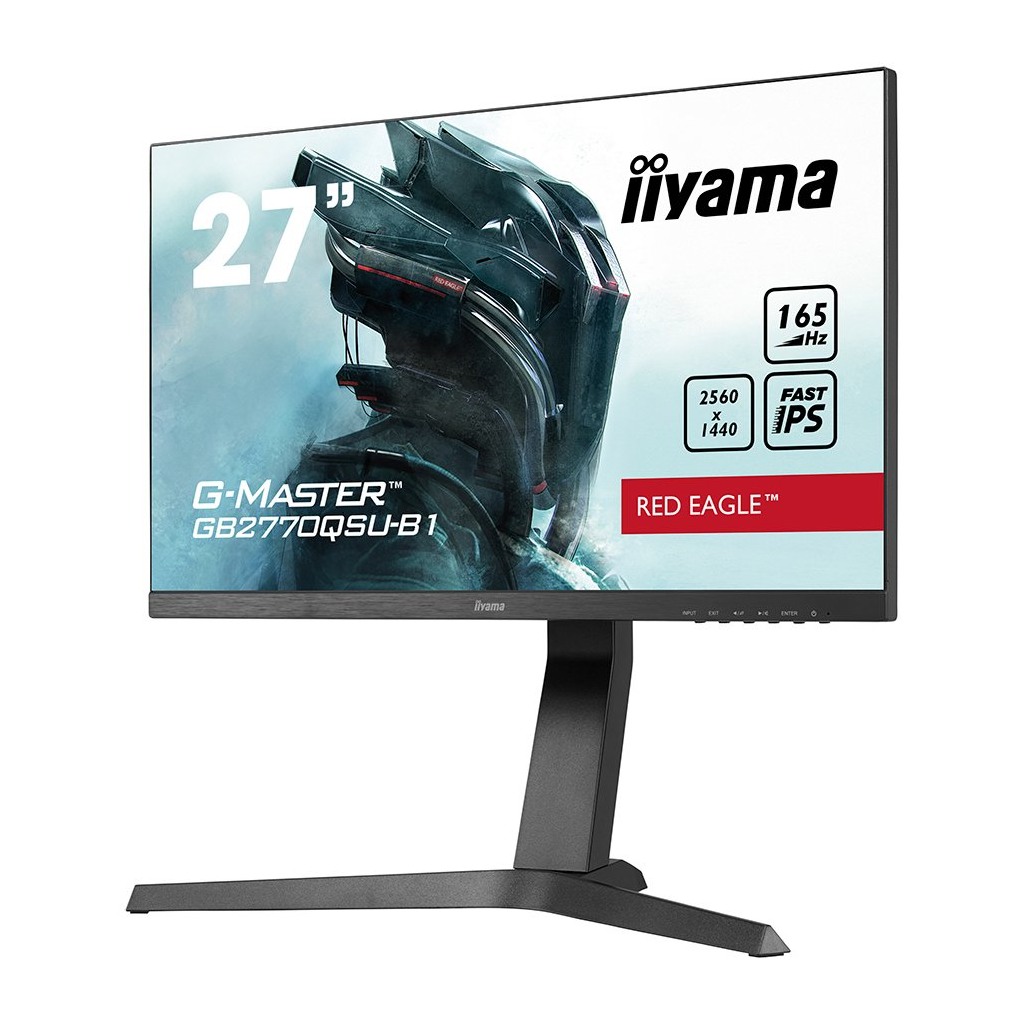 IIYAMA Monitor 27" ETE Fast IPS Gaming G-Master Red Eagle FreeSync PremiumPro 2560x1440@165Hz 400cd/m² 1000:1 - Image 3