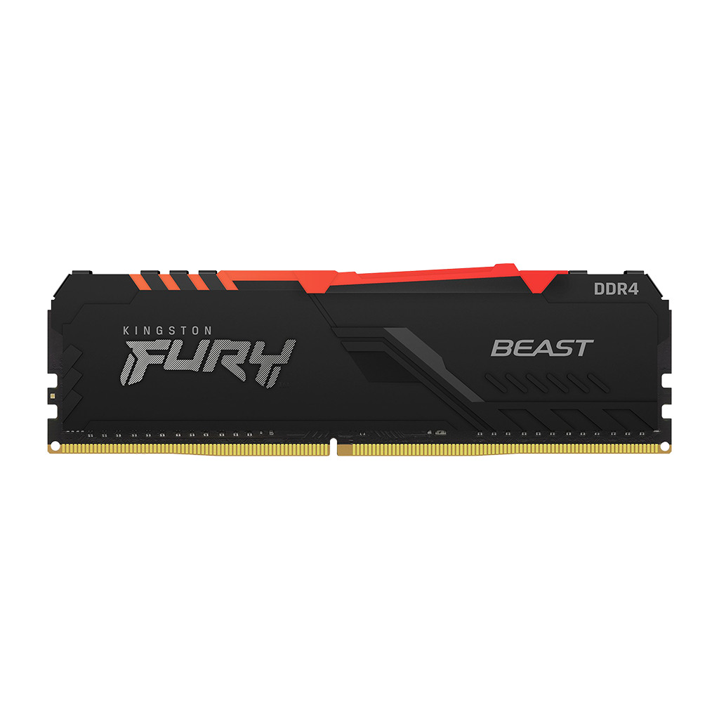 Kingston 32GB 3200MT/s DDR4 CL16 DIMM FURY Beast RGB EAN: 740617319125