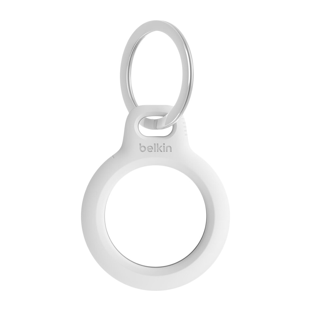 Belkin Secure Holder with Key Ring AirTag white