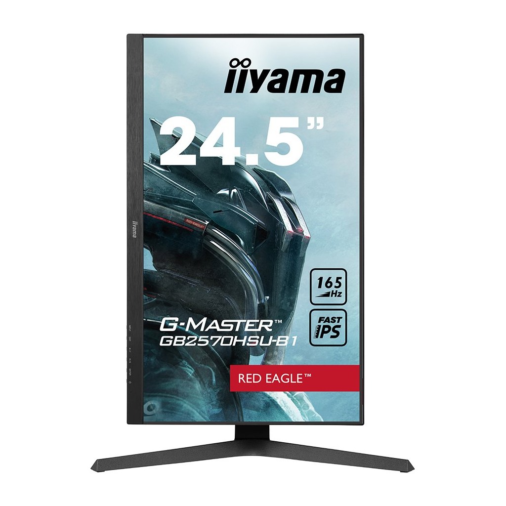 IIYAMA Gaming Monitor GB2570HSU-B1 24.5" IPS G-Master Red Eagle FreeSync Premium 165Hz 400cd/m² 1100:1