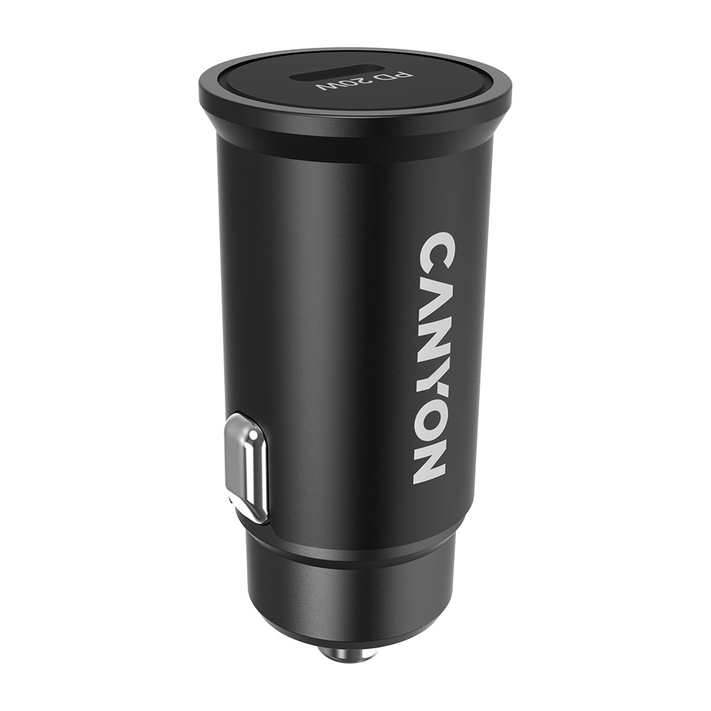 Canyon PD 20W Pocket size car charger input: DC12V-24V output: PD20W support iPhone12 PD fast