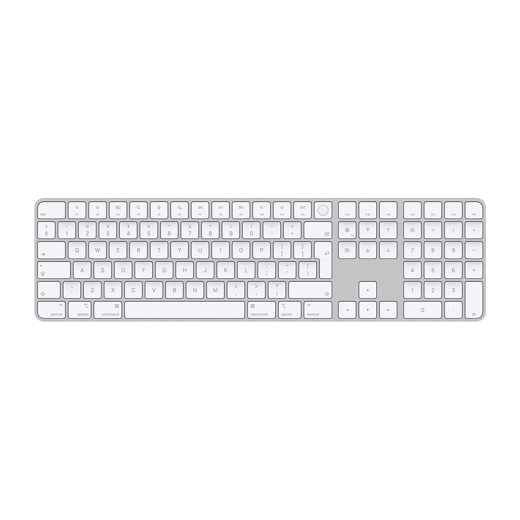 Magic Keyboard with Touch ID and Numeric Keypad for Mac computers with Apple silicon -