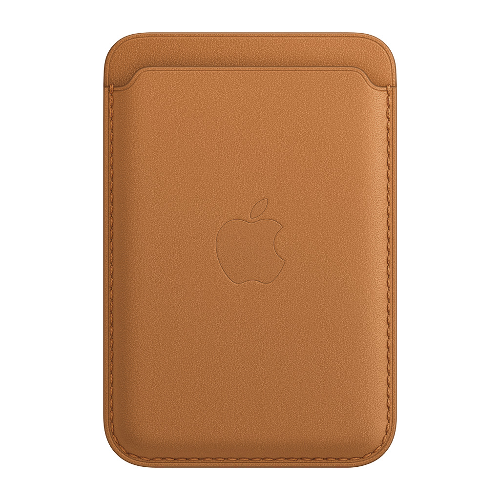 iPhone Leather Wallet with MagSafe - Golden Brown Model A2688