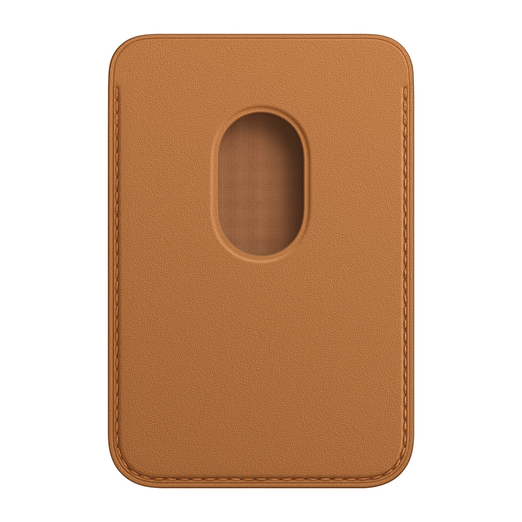 iPhone Leather Wallet with MagSafe - Golden Brown Model A2688