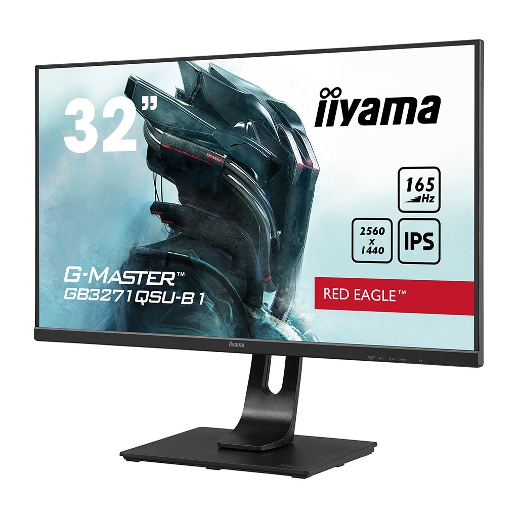 IIYAMA Monitor G-Master GB3271QSU-B1 32" IPS 2560x1440 165Hz Height