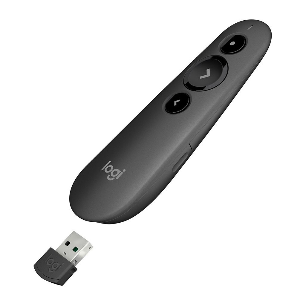 LOGITECH R500s Laser Presentation Remote - GRAPHITE - 2.4GHZ/BT - EMEA