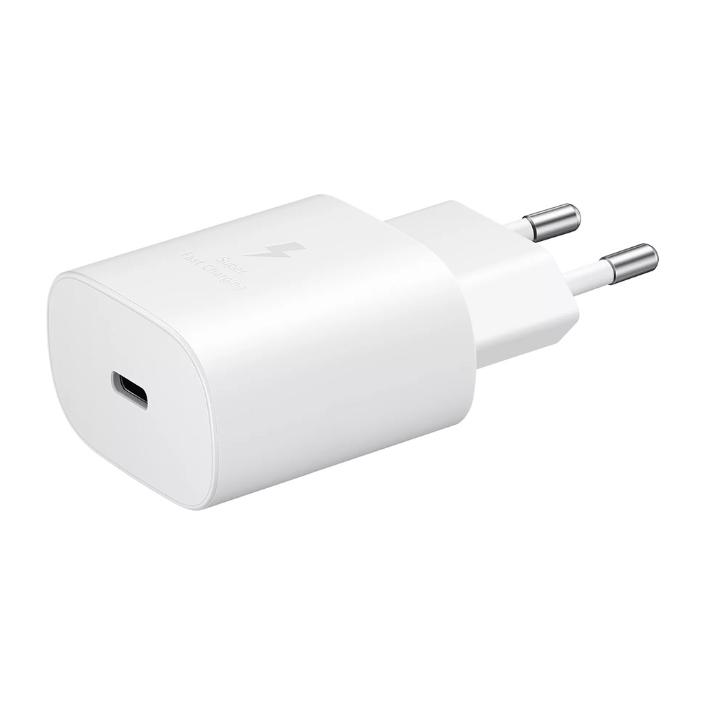 Samsung 25W Super Fast Charging USB-C Wall Charger White cable not included - Image 2