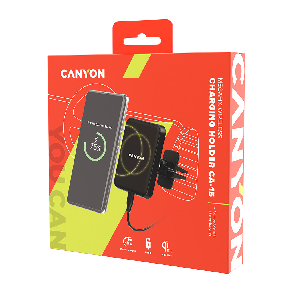 Canyon Car holder and wireless charger