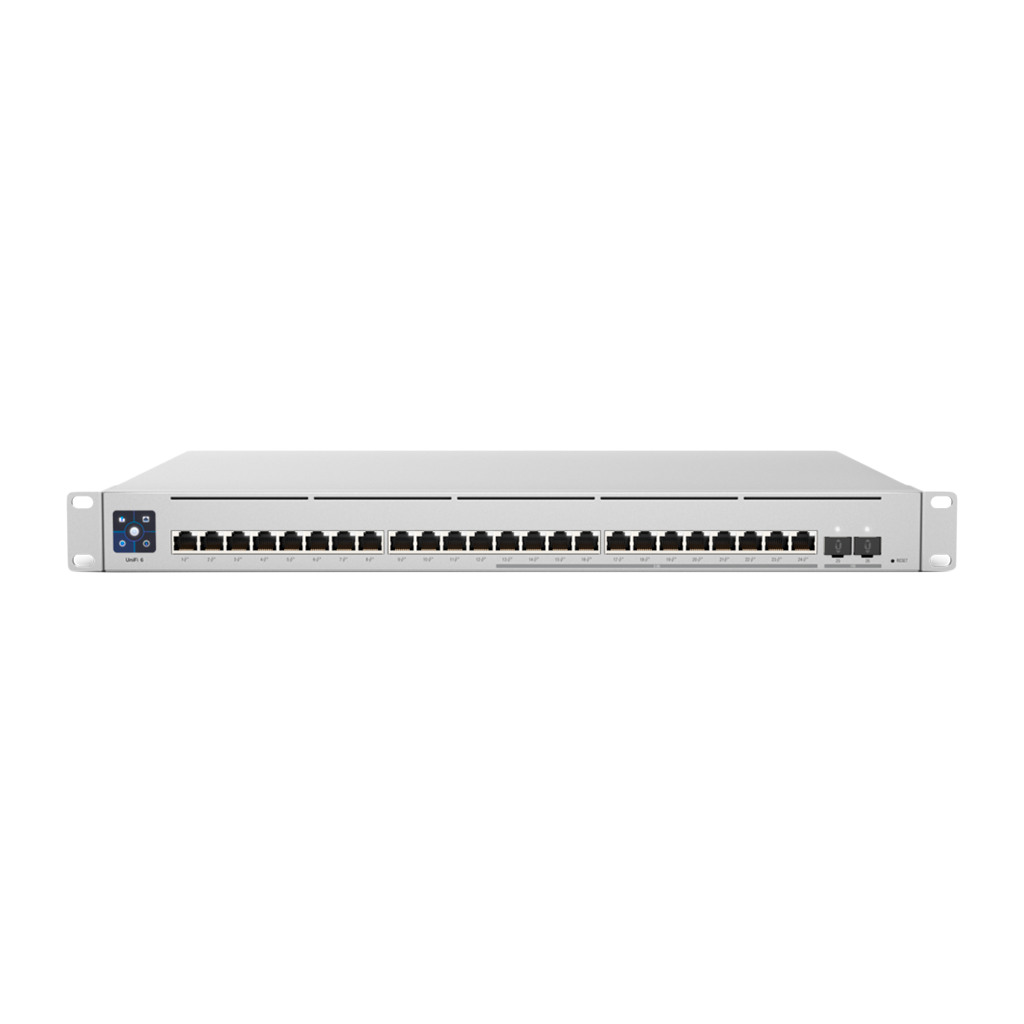 UniFi 24 port 2.5GbE POE switch with 2x SFP+ uplink