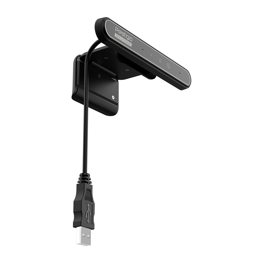 Prestigio Solutions Video Conferencing Windows Hello Camera: FHD 2MP 2 mic 1m Range Connection via