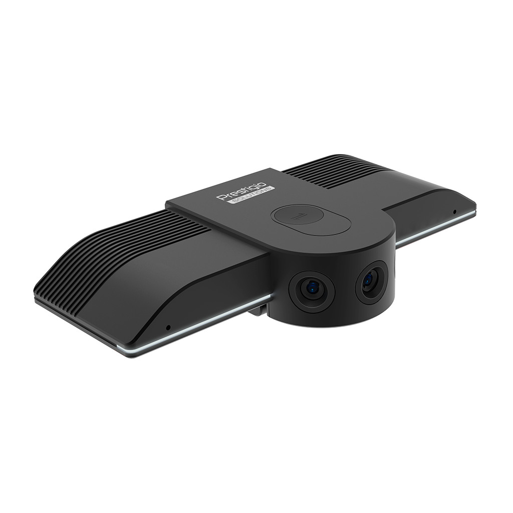 Prestigio Solutions Video Conferencing Panoramic VC Camera: 4K 12MP 2 mic 4m Range Connection via