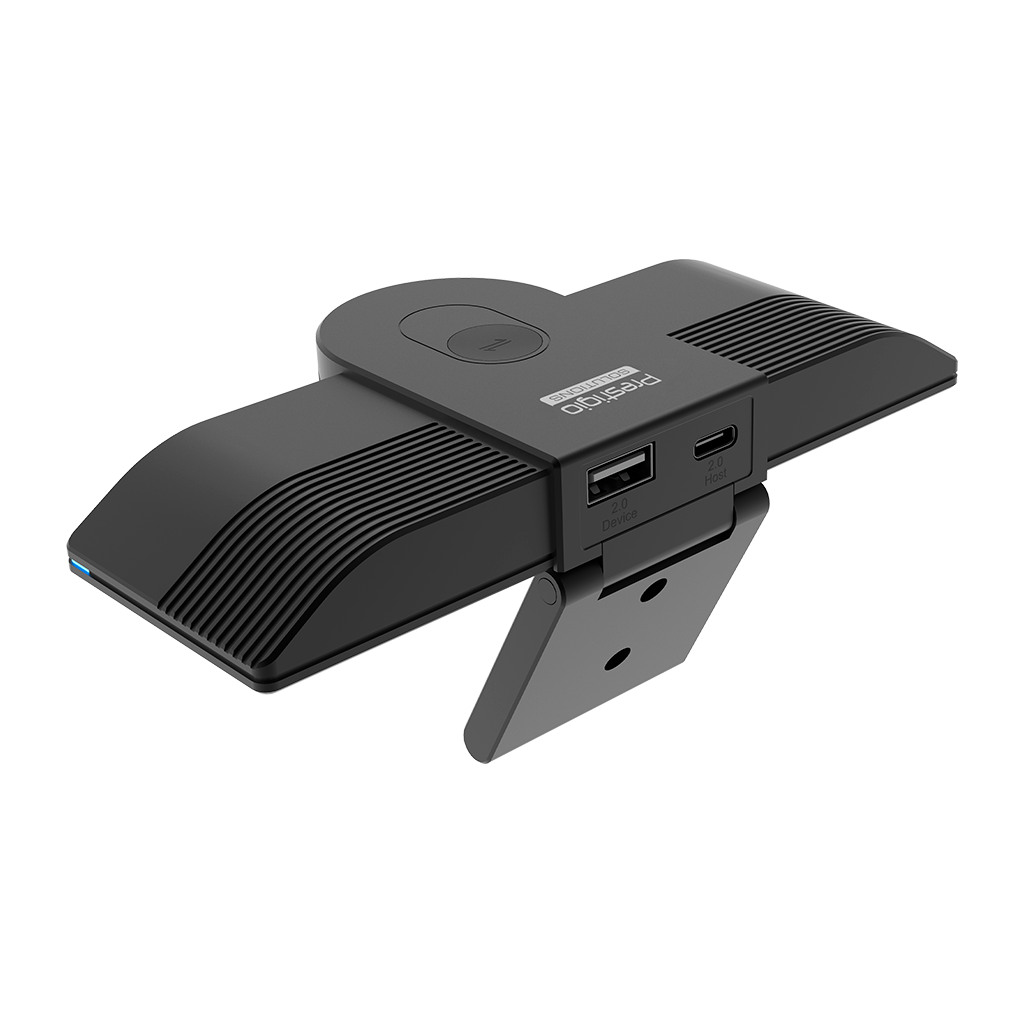 Prestigio Solutions Video Conferencing Panoramic VC Camera: 4K 12MP 2 mic 4m Range Connection via