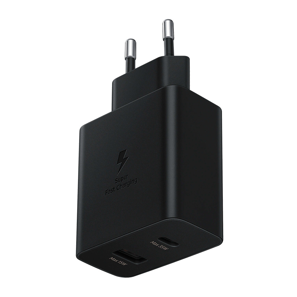 Samsung 35W Brzi Duo Putni Adapter sa USB-C i USB-A Portovima, Kabl Nije Uključen - [Brzo Punjenje, 2 USB Porta, Putno Pakovanje, Kompaktni Dizajn] - Image 2