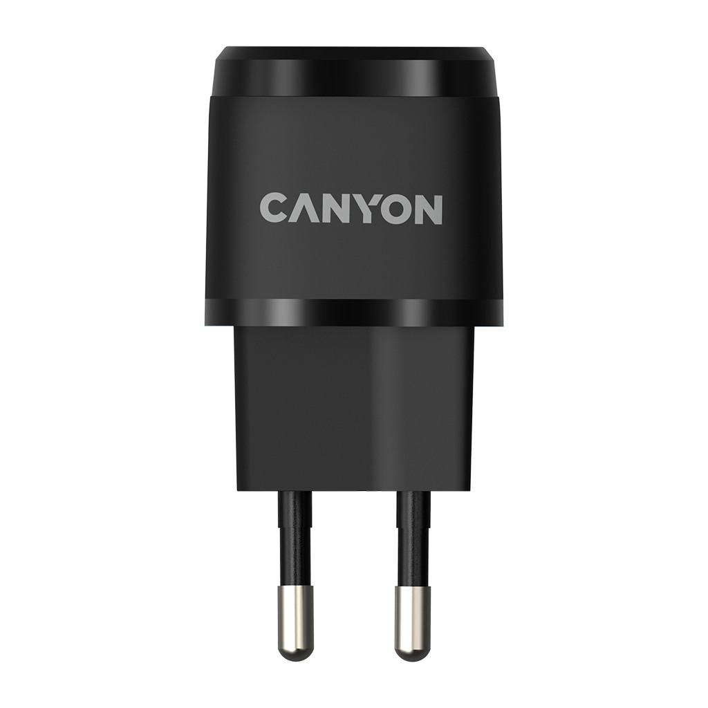 CANYON H-20-05 PD 20W Input: 100V-240V Output: 1 port charge: USB-C:PD 20W 5V3A/9V2.22A/12V1.66A  Eu