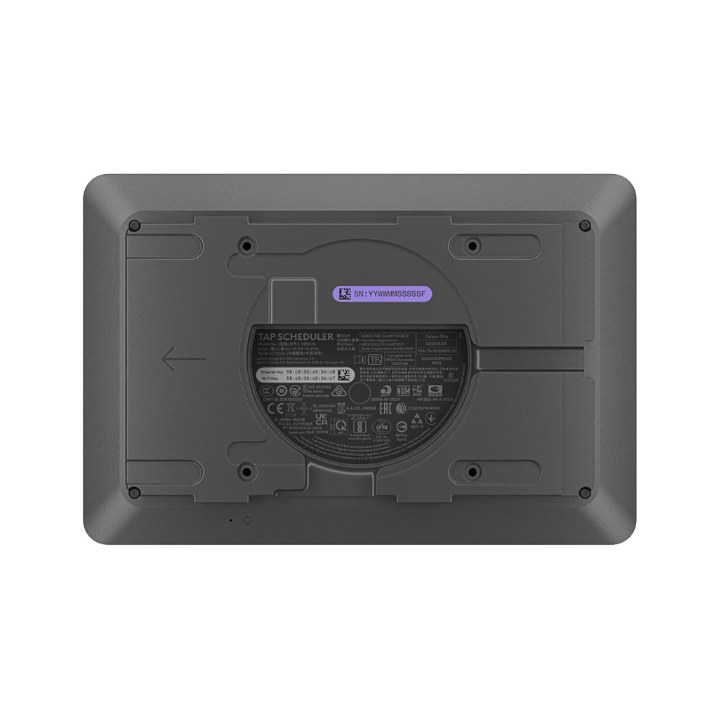 LOGITECH Tap Scheduler - GRAPHITE - USB - WW - TOUCH SCREEN